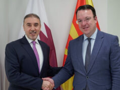 Николоски со катарскиот амбасадор: Можно воспоставување авиолинија Скопје–Доха и продлабочување на економската соработка