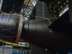 Изградена за „Посејдон“: Русија ја покрена нуклеарната подморница „Хабаровск“