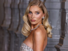 (Фото) Елса Хоск за малку ќе откриеше премногу во фустан со смел шлиц