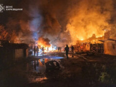 (Видео) Масовен руски напад со камиказа дронови врз Харков: има мртви и ранети