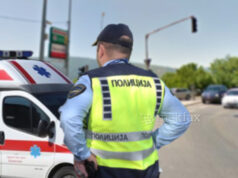 Несреќа на патот Градско – Велес, сообраќајот во прекин