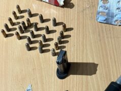 Пиштол и куршуми пронајдени кај стружанец