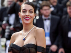 Џорџина Родригез блесна во Дубаи во тесен црн фустан