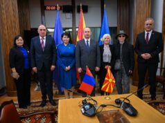 Гаши се сретна со амбасадорката на Монголија: 30 години дипломатски и пријателски односи