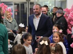 Ѓорѓиевски: Подаривме радост на 100 дечиња од згрижувачките семејства од Скопје и од организационите единици при ЈУ Детски дом „11 Октомври“