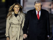 (Фото) Модните изданија на Меланија Трамп што ја одбележаа 2025 година