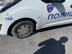 Тепачка на паркинг простор во скопски Аеродром