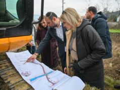 Продолжуваат градежните активности на улицата „Љубљанска“, повторно се активира проектот за мостот во Карпош