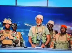 (Видео) Обид за државен удар во Бенин: војска упадна во националната телевизиска станица