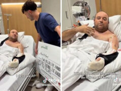 (Видео) Херојот од плажата Бонди доби чек од 1,65 милиони долари, погледнете ја неговата реакција