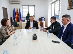 Сиљановска-Давкова ја посети шивалната во КПД Идризово: Секој заслужува втора животна шанса – работењето е клучно за ресоцијализација на осуденичките