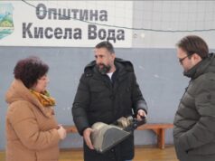 Општина Кисела Вода: Унапредени условите во спортската сала „Независна Македонија“