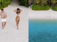 (Видео) Никол Шерцингер супер секси во бикини на Малдивите