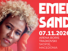 Светскиот вокален феномен Емели Санде на 7 ноември во Скопје