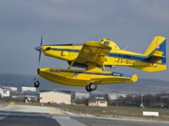 Тестирана подготвеноста на противпожарните авиони во Македонија