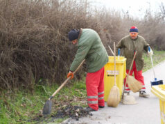 Акција за чистење и уредување на трим-патеката во Кисела Вода