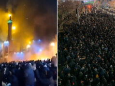 (Видео) Продолжуваат протестите во Иран, насилството ескалира