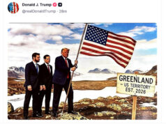 Трамп објави фотографија и порача: Мора да го добиеме Гренланд
