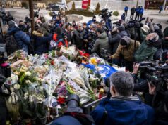 (ФОТО) Фотографија од почетокот на пожарот: Можно влијание на акустичните плочи врз ширењето на огнот