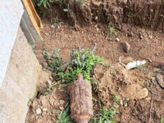 (Фото) Пронајдена ретка неексплодирана граната од Првата светска војна во Богданци