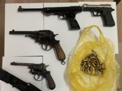 Претрес во Кавадарци, пронајдено оружје и муниција, уапсено едно лице