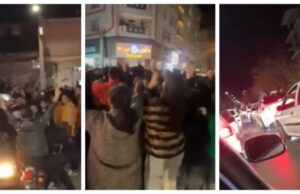 На улиците на Техеран, Иран, се слави убиството на Али Хамнеи