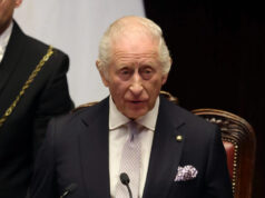 Прво огласување на кралот Чарлс по апсењето на Ендру