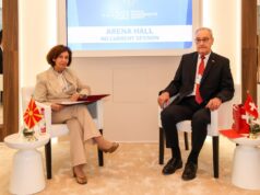 Сиљановска-Давкова на средба со швајцарскиот претседател Пармелан во Дубаи