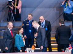 Силна поддршка за американските мировни напори за Украина и Европа – Мисајловски со порака во седиштето на НАТО