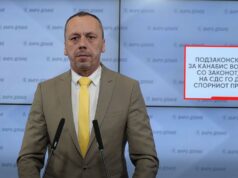 (Видео) Петрушевски: Подзаконскиот акт за канабис во колизија со законот, власта на СДС го донела спорниот правилник