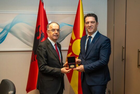 Сали и Бегај разговараа за политичката состојба и европската интеграција на двете земји