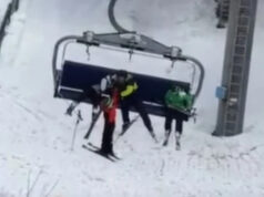 (Видео) Повторно драма на Јахорина: дете висеше од жичара