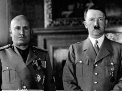 Во Италија пронајдени белешки на Мусолини од средба со Хитлер