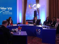 Муцунски на состанок за Коридор 8, во Тирана: Државата, како централна точка, останува целосно посветена на неговата реализација