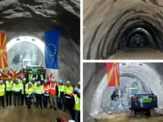 Пробиен последниот тунел од пругата кон Бугарија
