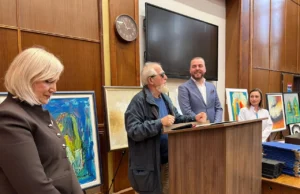 Реномирани и млади уметници донираа 30 уметнички дела на Клиниката за гастроентерохепатологија