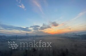 Сончево време со температута од 17 степени, за утре метеоролозите најавија повремени локални врнежи од дожд