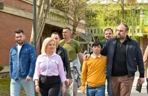 Градоначалникот на Град Скопје на настан организиран по повод Светскиот ден на лицата со Даунов синдром