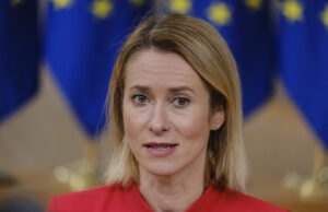 Калас: Украина не смее да се исфрли од агендата додека Блискиот Исток гори