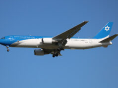 Израелскиот „Ер Форс Уан“ кружеше над Медитеранот со часови: преместен е на безбедно место