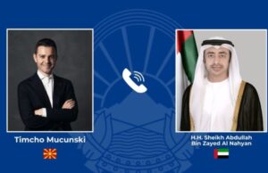 Муцунски разговарал со шеикот Бин Зајед и дал целосната поддршка кон Обединетите Арапски Емирати