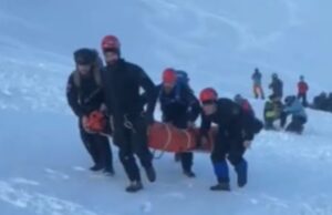 (Видео) Хеликоптерска акција на Шар Планина: Спасена повредена Италијанка