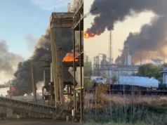 (Видео) Експлозија во рафинерија во Тексас: избувнува пожар