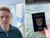 (Видео) 21-годишен Британец прогласи држава меѓу Хрватска и Србија: има знаме и пасоши