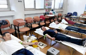 (Фото) Крводарителска акција во општина Аеродром