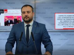 (Видео) Лефков: Наместо извинување, СДС и Филипче и натаму лажат за темата мигранти во јавноста, дали кормилото во бродот кој им тоне го управува кој стигне