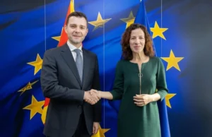 Муцунски се сретна со извршната потпретседателка на Европската комисија: Нагласена заложбата за зајакнување на квалитетот и усогласеноста на образовниот систем со европските стандарди