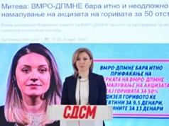 (Видео) Кузеска: ВМРО ги излажа граѓаните и за акцизите на горивата и за платите