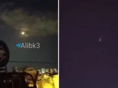 (Видео) Ноќна тревога во базата на НАТО во Турција, граѓани снимија објект на небото