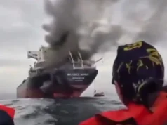 (Видео) Спасениот екипаж на тајландски брод се врати во Бангкок